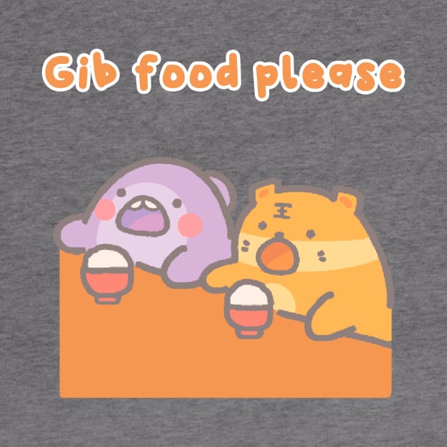 Gib food please by KdeeShirts